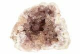 Sparkly, Pink Amethyst Geode Half - Argentina #235162-1